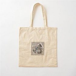 Justin Herbert Chargers Cotton Tote Bag
