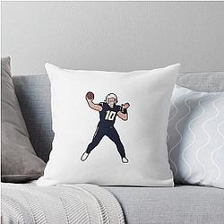 Justin Herbert Throw Pillow