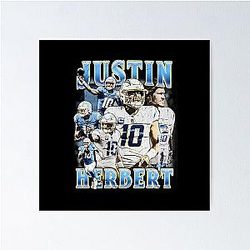 Justin Herbert Poster