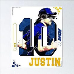 Justin Herbert Football Player Poster