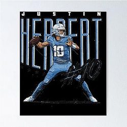 Justin Herbert Poster
