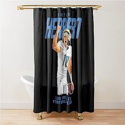 Justin Herbert Los Angeles Football Team Shower Curtain