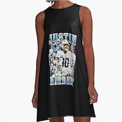 Justin Herbert Vintage A-Line Dress