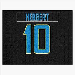 Justin Herbert Los Angeles Chargers Classic Jigsaw Puzzle