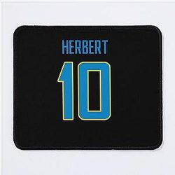 Justin Herbert Chargers Mouse Pad