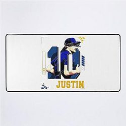 Justin Herbert Football Player Design Desk Mat