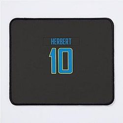 Justin Herbert Chargers Sticker Mousepad