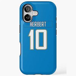 Justin Herbert Chargers iPhone Case