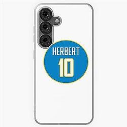 Justin Herbert Los Angeles Chargers Samsung Galaxy Soft Case