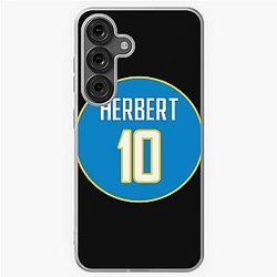 Justin Herbert Los Angeles Chargers Samsung Galaxy Soft Case