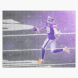 Justin Jefferson Illustration Jigsaw Puzzle