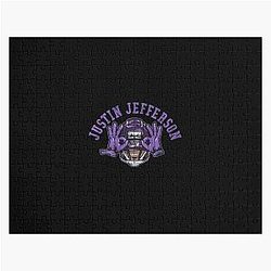 Justin Jefferson Griddy Essential T-Shirt Jigsaw Puzzle