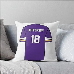 Justin Jefferson Jersey Pillow