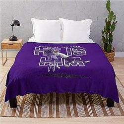 Justin Jefferson Throw Blanket