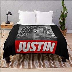 JUSTIN JEFFERSON Essential Throw Blanket
