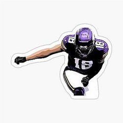 Justin Jefferson Sticker
