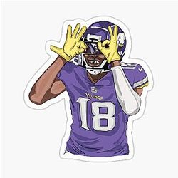 Justin Jefferson sticker