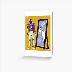Justin Jefferson GOAT Card