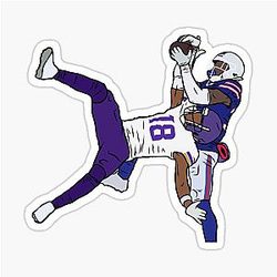 Justin Jefferson Sticker
