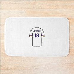Justin Jefferson NFL Bath Mat