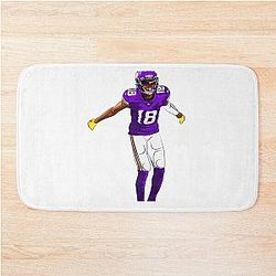Justin Jefferson Griddy Bath Mat