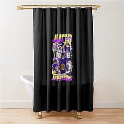 Justin Jefferson Shower Curtain