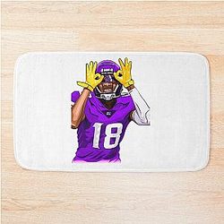Justin Jefferson Griddy Bath Mat