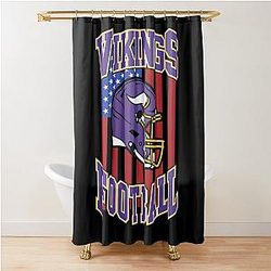 Football - Minnesota Vikings Justin Jefferson Shower Curtain