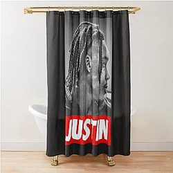 JUSTIN JEFFERSON Shower Curtain
