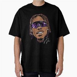 Retro Justin Jefferson Swag Oversized T-Shirt