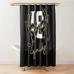 JUSTIN JEFFERSON Shower Curtain