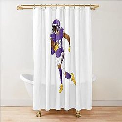 Justin Jefferson Shower Curtain