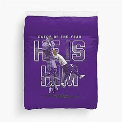 Justin Jefferson Duvet Cover