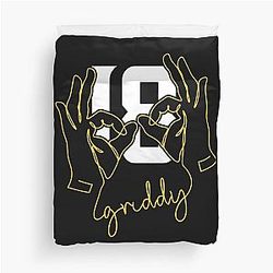 JUSTIN JEFFERSON Essential Duvet Cover