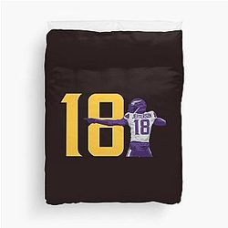 Justin Jefferson Duvet Cover