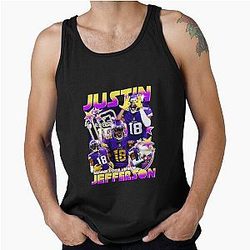 Justin Jefferson Collage Tank Top