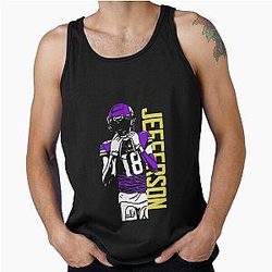 Justin Jefferson Griddy Football Tank Top