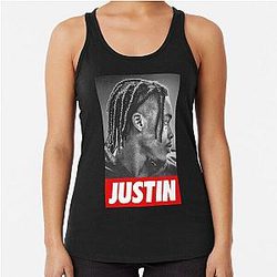 Justin Jefferson Racerback Tank Top