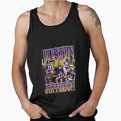 Justin Jefferson Vintage Tank Top
