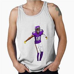 Justin Jefferson Griddy Tank Top