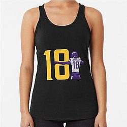 Justin Jefferson Racerback Tank Top