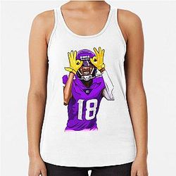 Justin Jefferson Griddy Tank Top