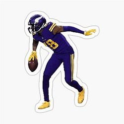Justin Jefferson Sticker