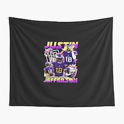 Justin Jefferson Tapestry