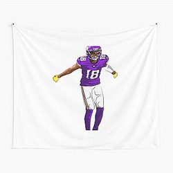 Justin Jefferson Griddy Tapestry