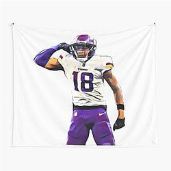 Justin Jefferson 18 Tapestry