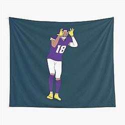 Justin Jefferson Tapestry