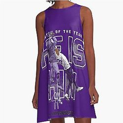 Justin Jefferson A-Line Dress