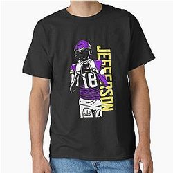 Justin Jefferson Griddy Football Art Classic T-Shirt