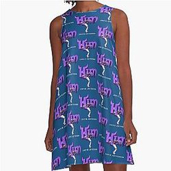 Justin Jefferson A-Line Dress